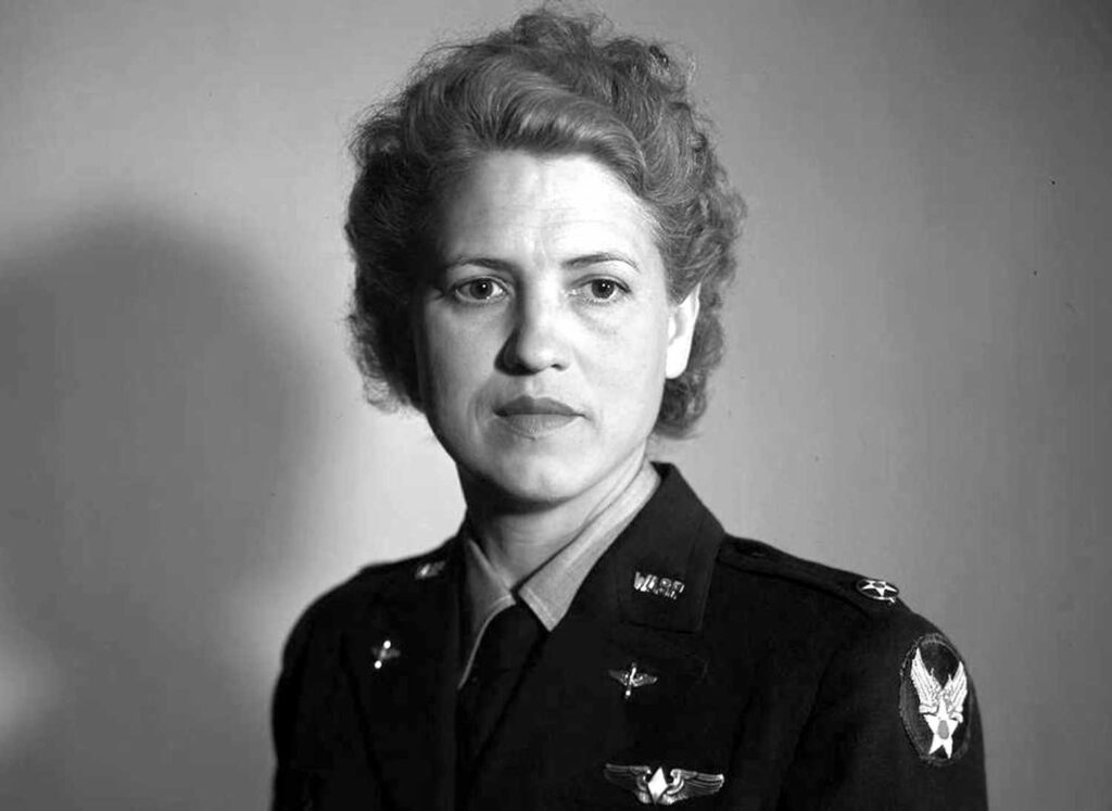 Jacqueline Cochran Greyscale