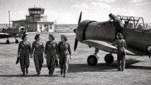 WWII Aviation Avenger Field Wasp Training