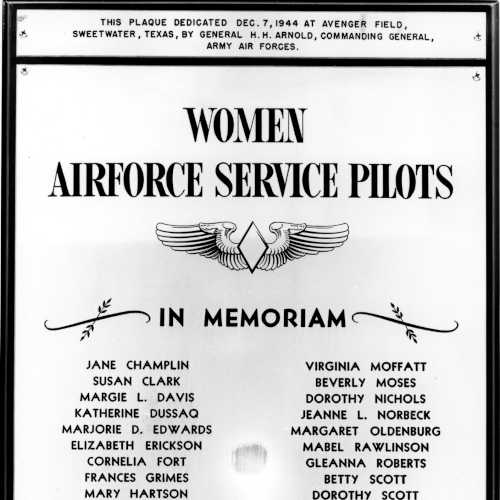 Honoring the Women Airforce Pilots of World War II