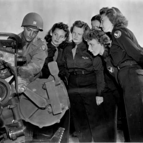 Women Airforce Service Pilots Participating in a Training Session